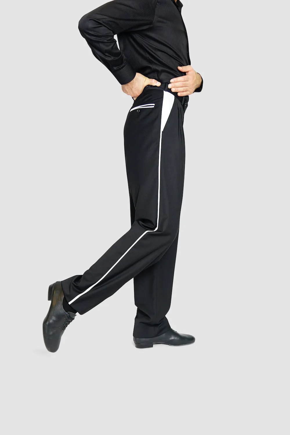 Line Tango Pants, Black and White