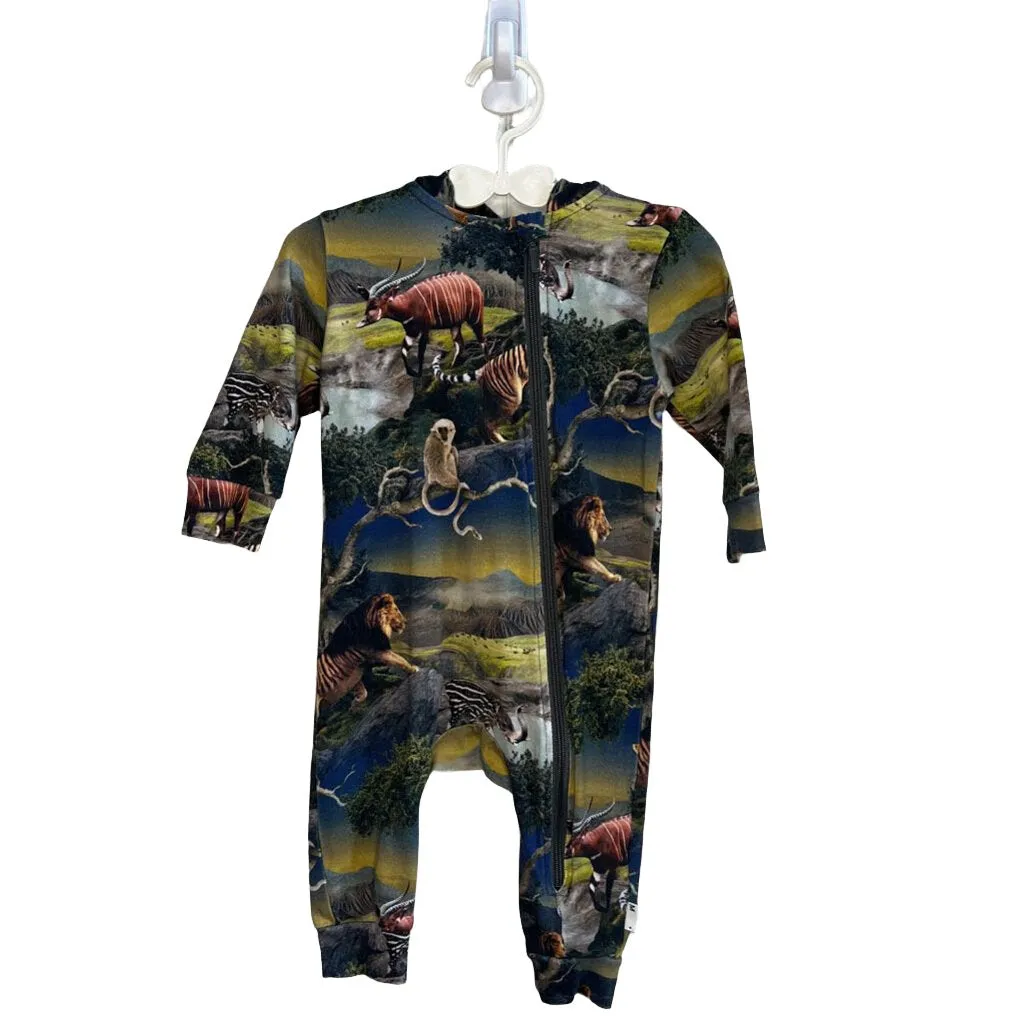 LS Hooded Jumpsuit - Jungle