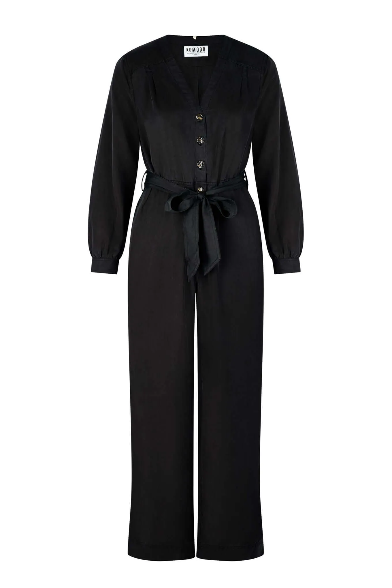 Maki Tencel Jumpsuit Black