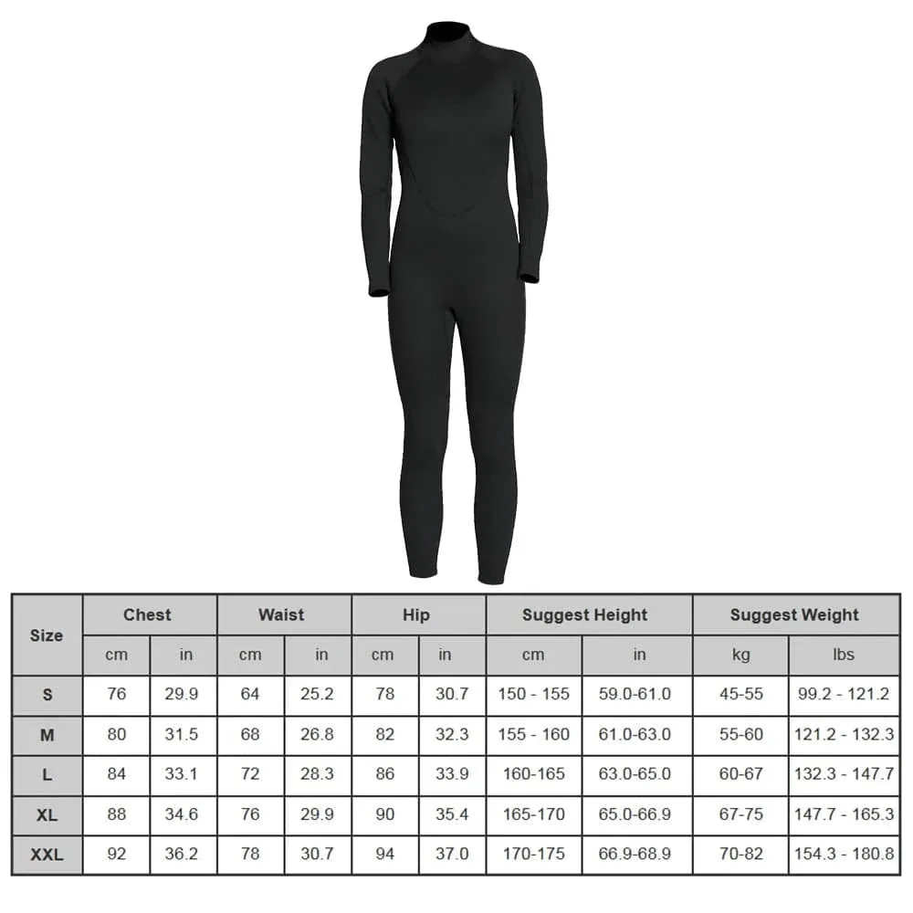 Men Women's Diving Suit 2mm Full Body Wetsuit S-XXL Swimming Surfing Diving Snorkeling Suit Back Zip Jumpsuit MY057 Diving Suit