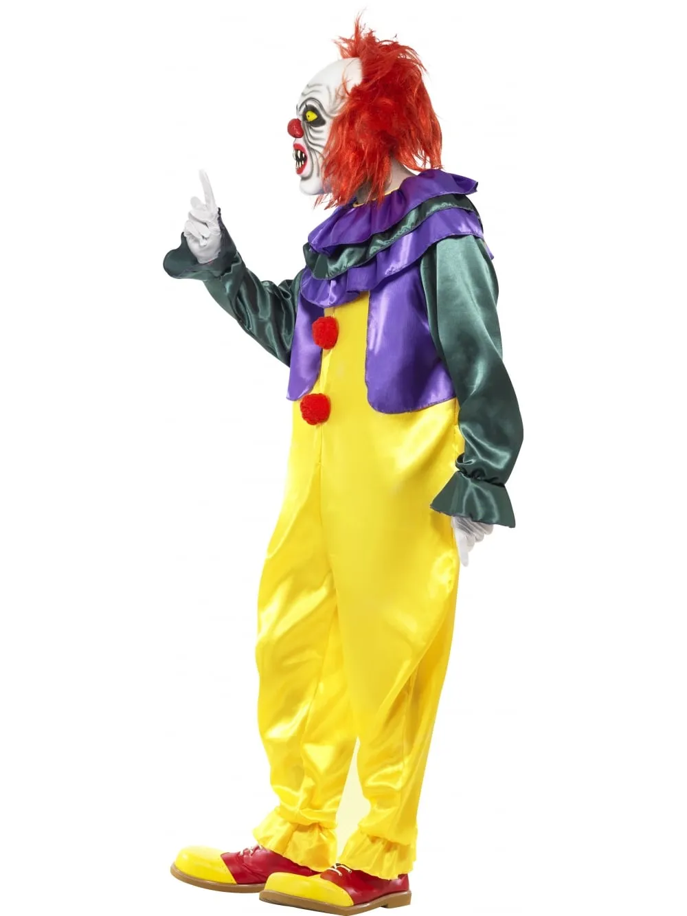 Men's Classic Horror Clown Halloween Costume