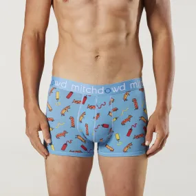 Men's Hot Dogs Bamboo Trunk - Blue