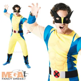 Men's Wolverine X-Men Marvel Comic Book Day Costume