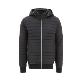 Moose Knuckles Mens Air Down Bomber in Black