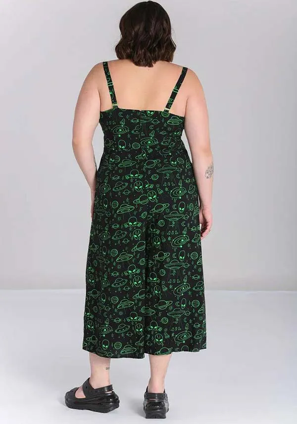 Mulder [Green] | JUMPSUIT*