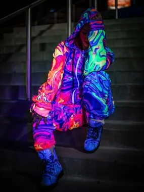 Neon Nuclear Adult Onesie