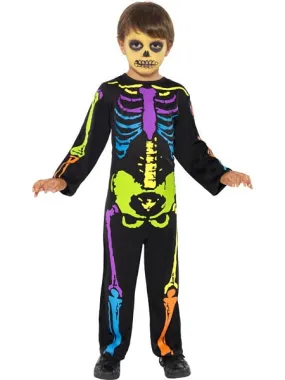 Neon Skeleton Fancy Dress Horror Fancy Dress