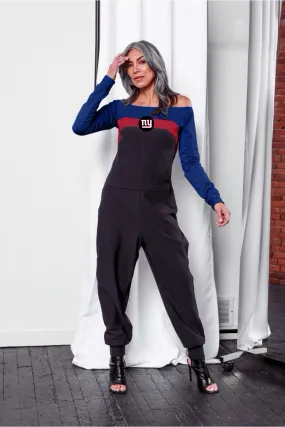 New York Giants Color Block Jumpsuit