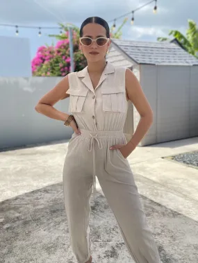 Oatmeal Jumpsuit