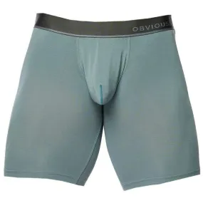 Obviously PrimeMan Boxer Brief 9inch Leg - Slate Grey