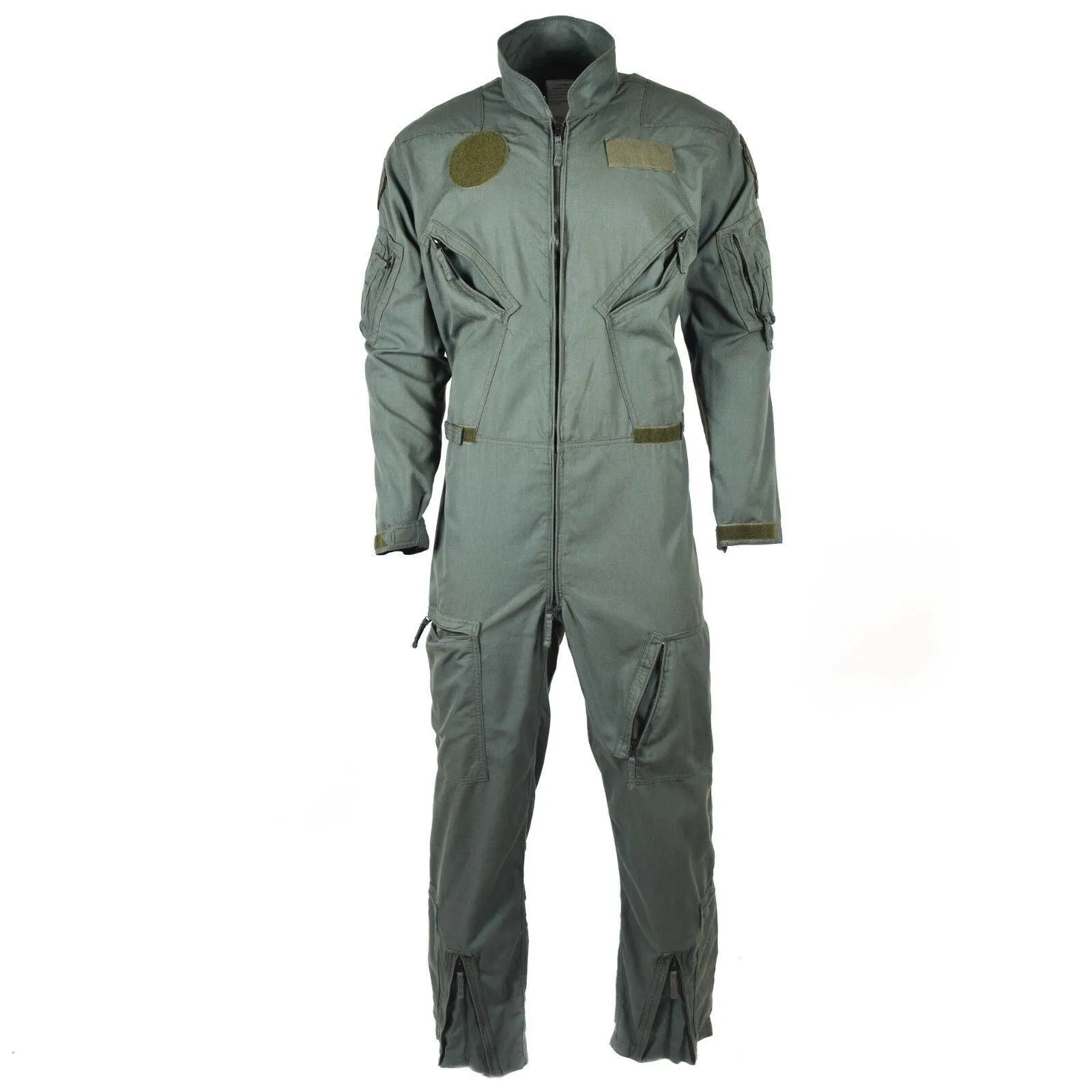 Original Dutch army coverall aramid carbon fiber flight suit pilot fighter Green