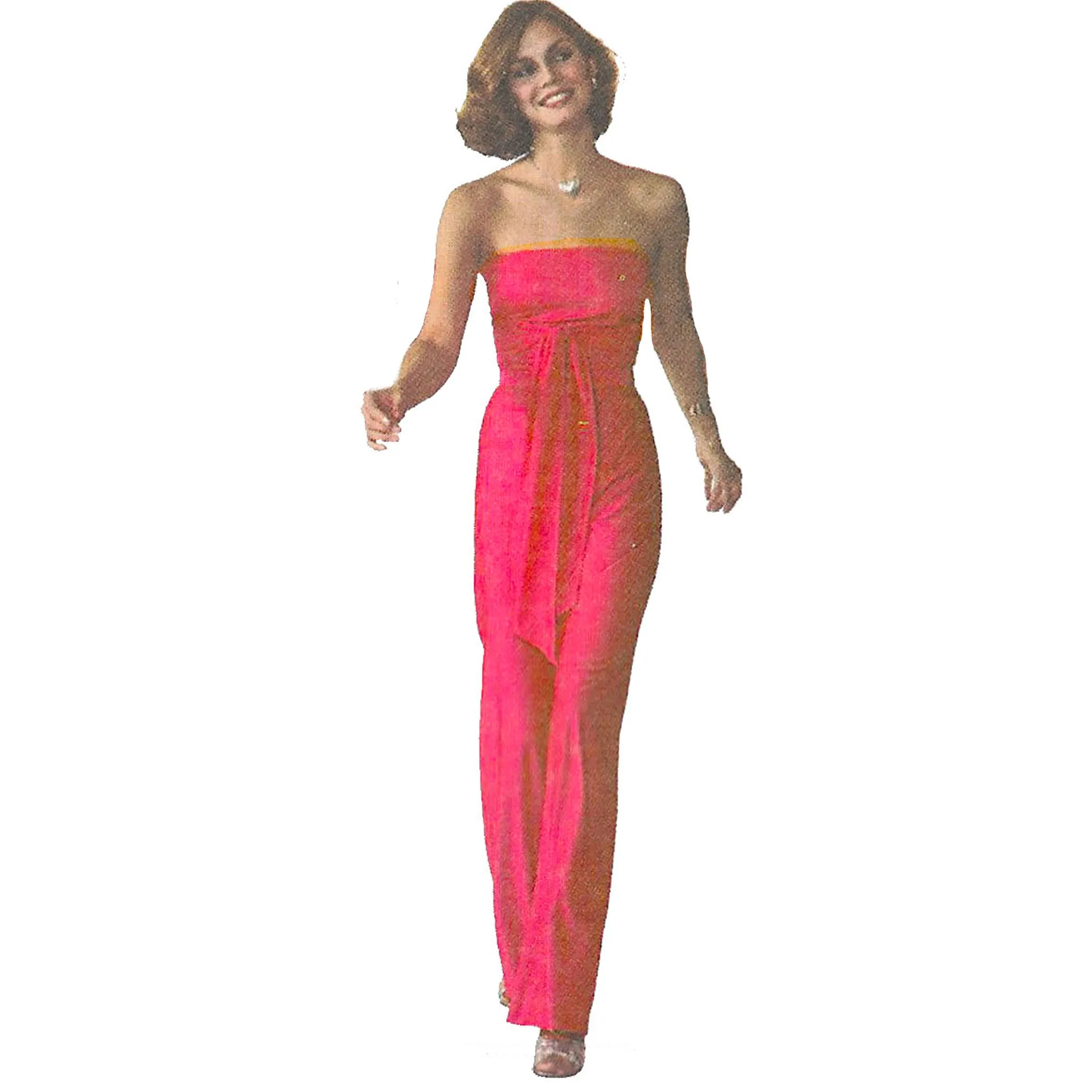 PDF - Vintage 1970s Pattern – Jiffy Stretch Multi-wrap & Tie Jumpsuit -  Bust 34” (86.4cm) - Instantly  Print at Home