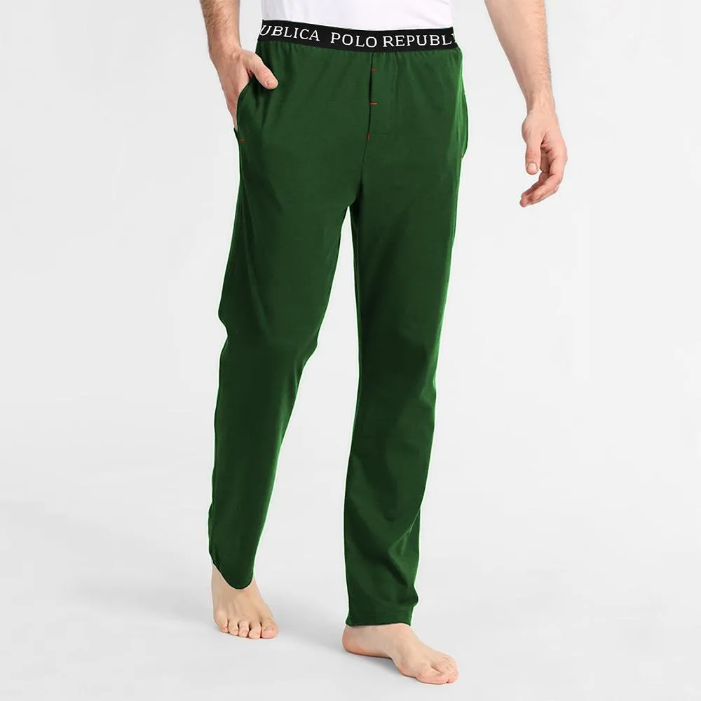 Polo Republica Men's Essentials Jersey Lounge Pants