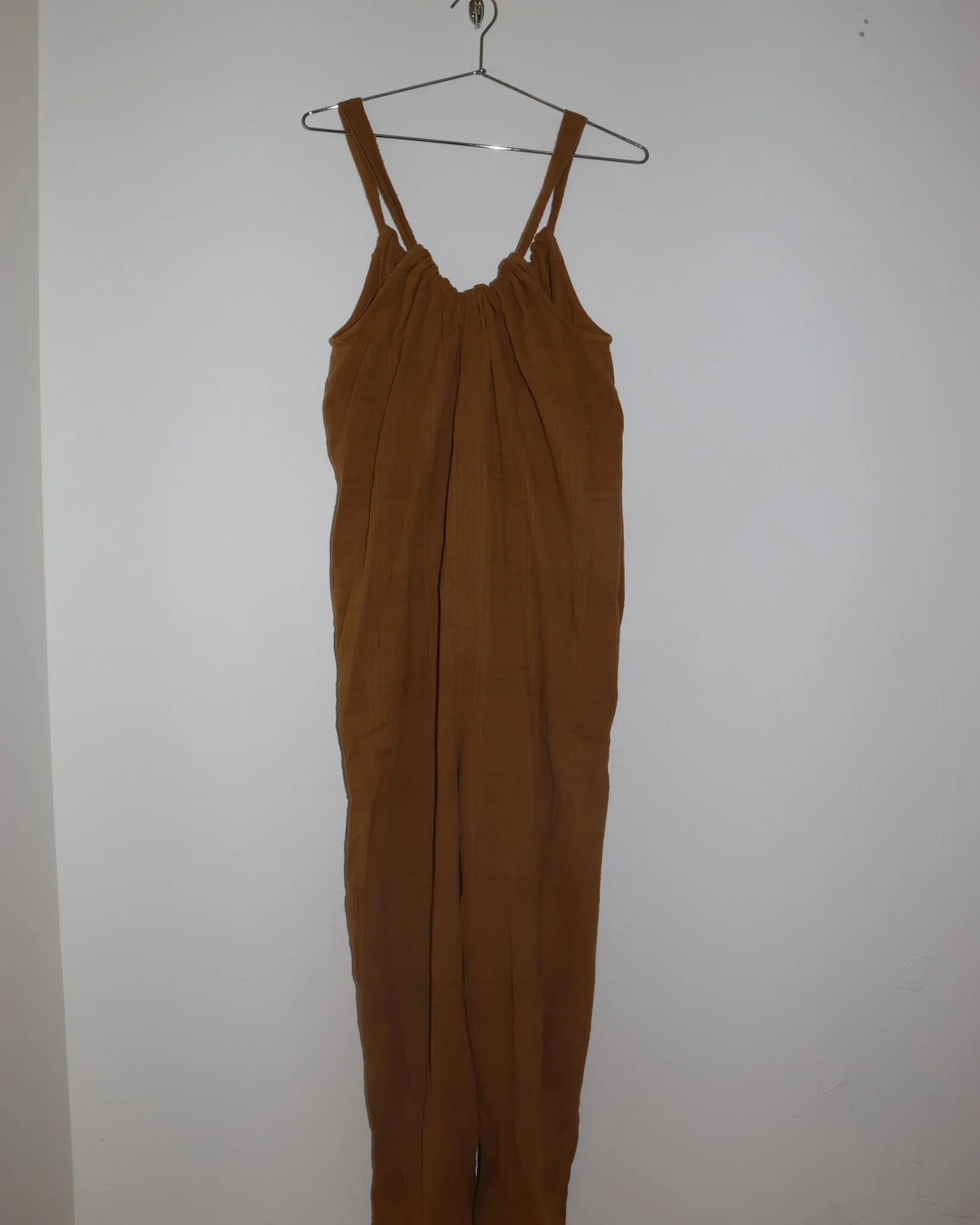 Pre-owned: Mara Hoffman Caroline Jumpsuit in Trench