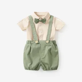 Premium Baby Boy's 2-Piece Gentleman Jumpsuit