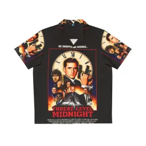 "Threat Level Midnight Hawaiian Shirt - The Office Inspired Apparel"