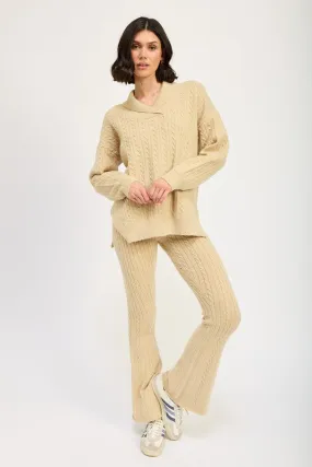 Rowland Knit Flared Pants