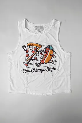 Run Chicago Style Strider Running Tank