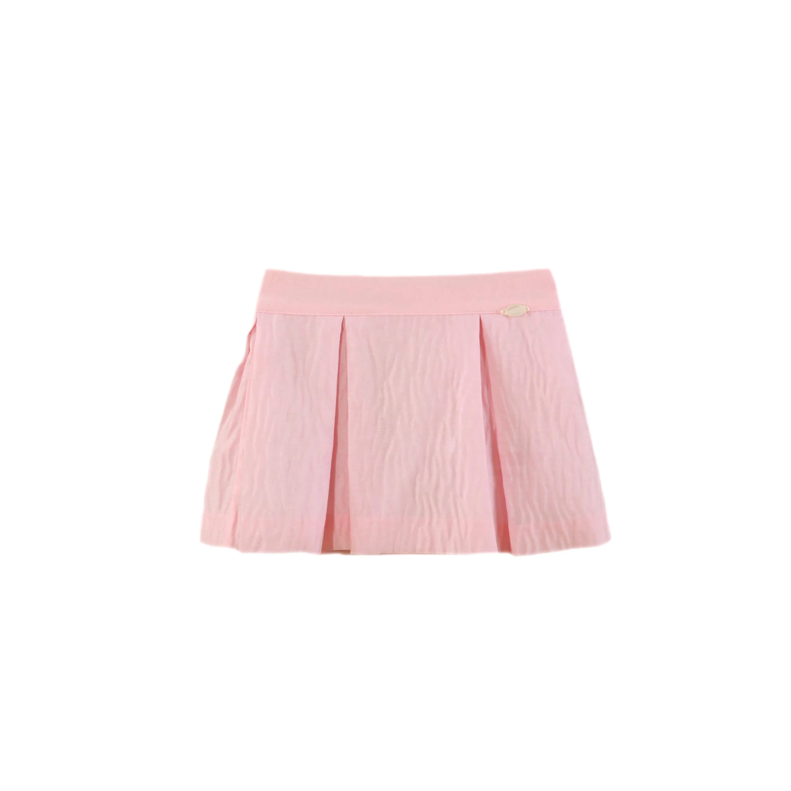 SS24 Miranda Girls White & Pink Rose Skirt 235-2F