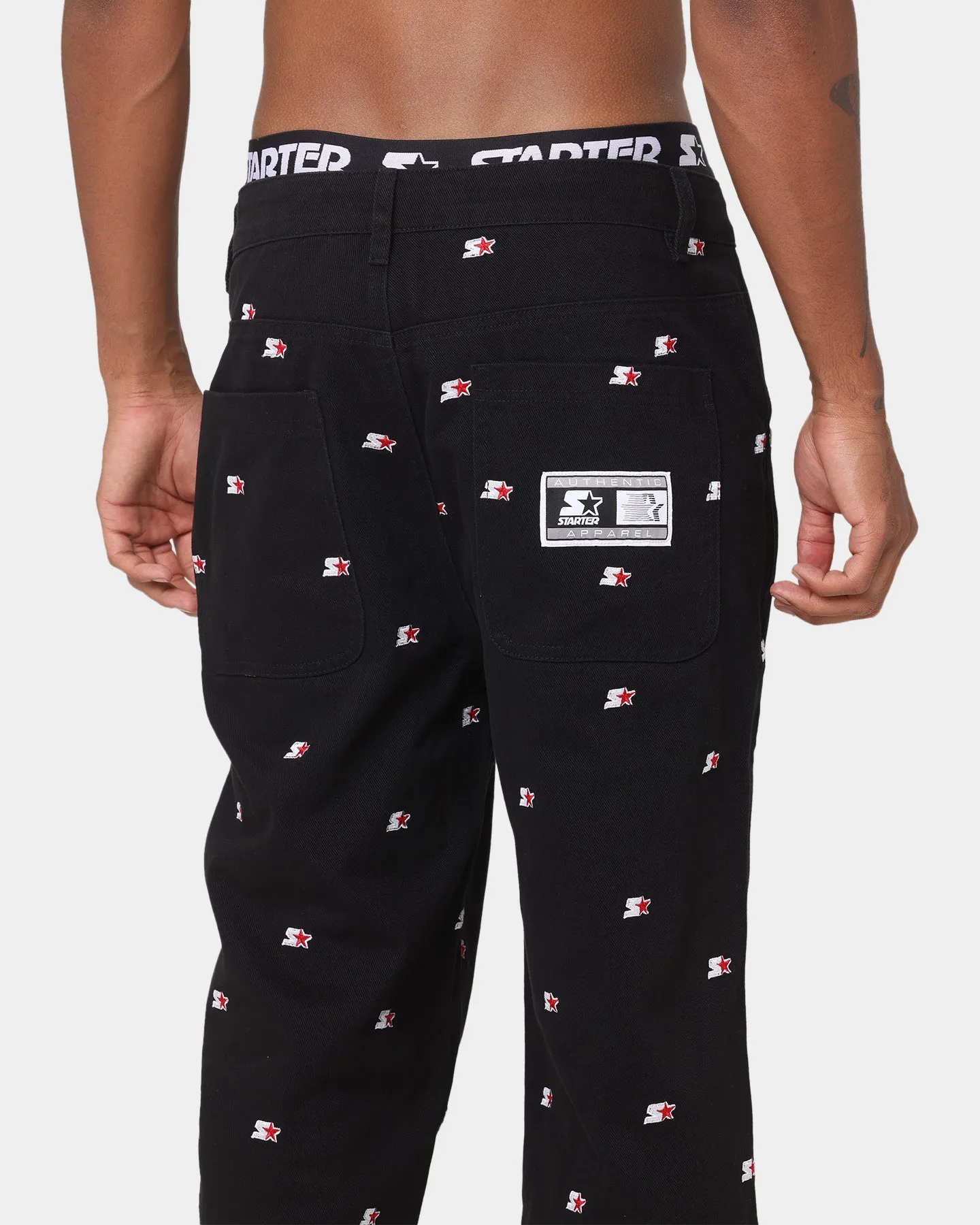 Starter Star Gazer Relaxed Chino Pants Black