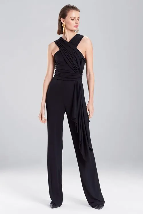 Stretch Viscose Jumpsuit