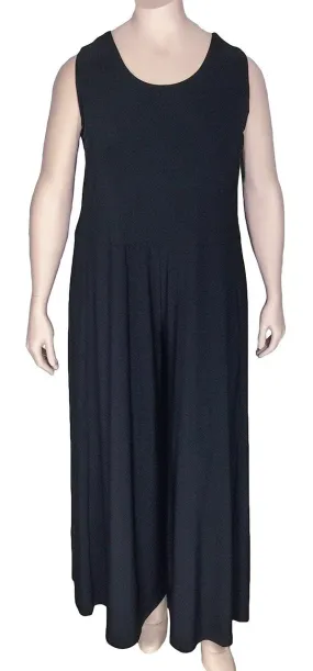 SUN KIM by Comfy USA Black Jumpsuit