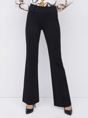 Tall Pull-On High-Rise Flare Ponte Pant - Superflex