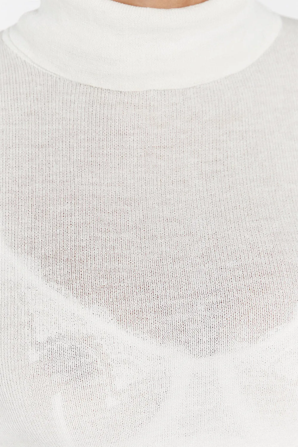 TANNER OFF WHITE LONG SLEEVE TOP