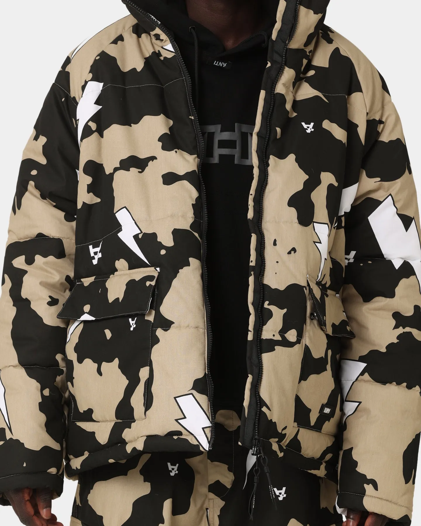 The Anti Order Sand Storm Puffer Jacket Sand Storm Camo