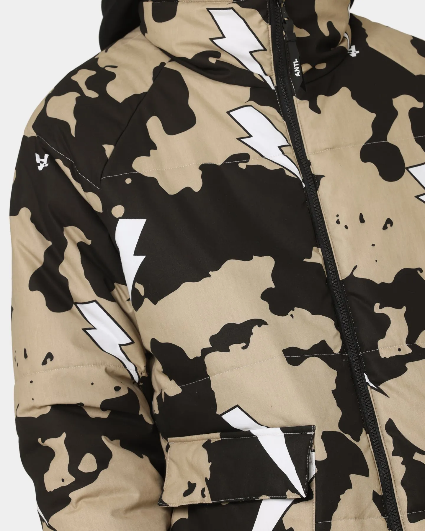 The Anti Order Sand Storm Puffer Jacket Sand Storm Camo