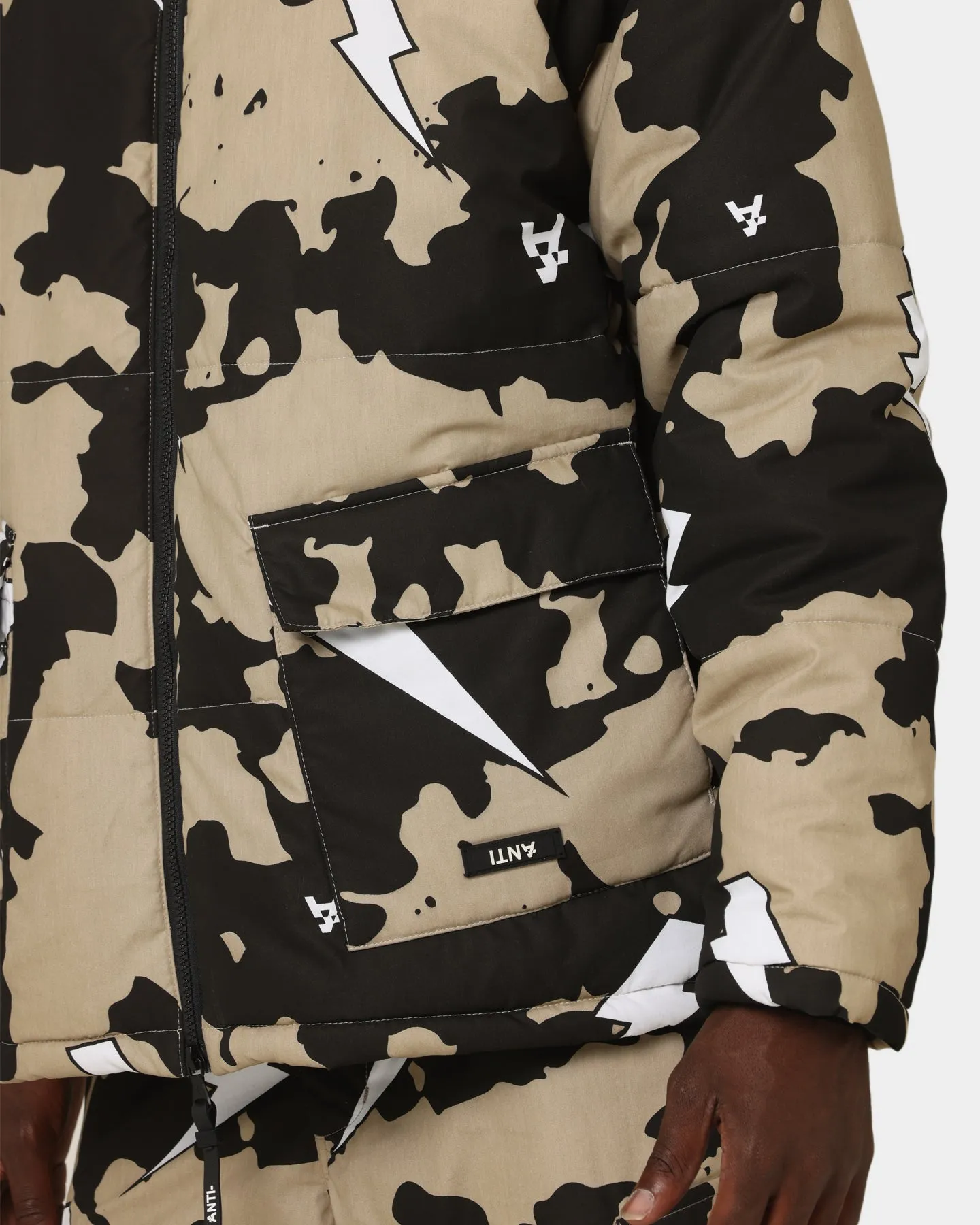 The Anti Order Sand Storm Puffer Jacket Sand Storm Camo