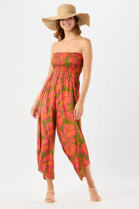 TIARE HAWAII Hoku Jumpsuit - Seychelles Green