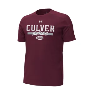 Under Armour Gameday Tech Wave Tee - Maroon