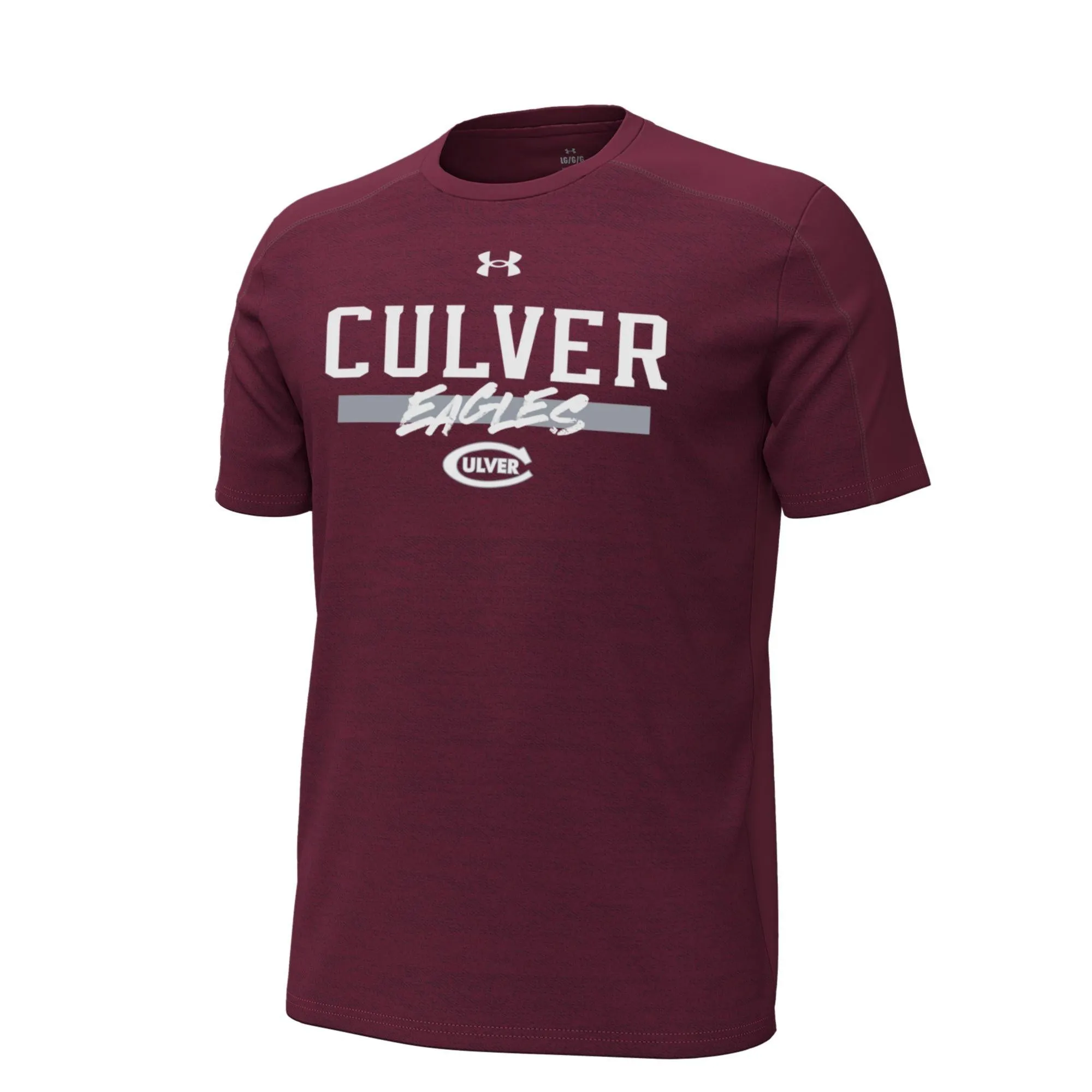 Under Armour Gameday Tech Wave Tee - Maroon