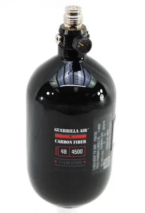 Used Guerrilla Air 48ci/4500psi Tank - Black