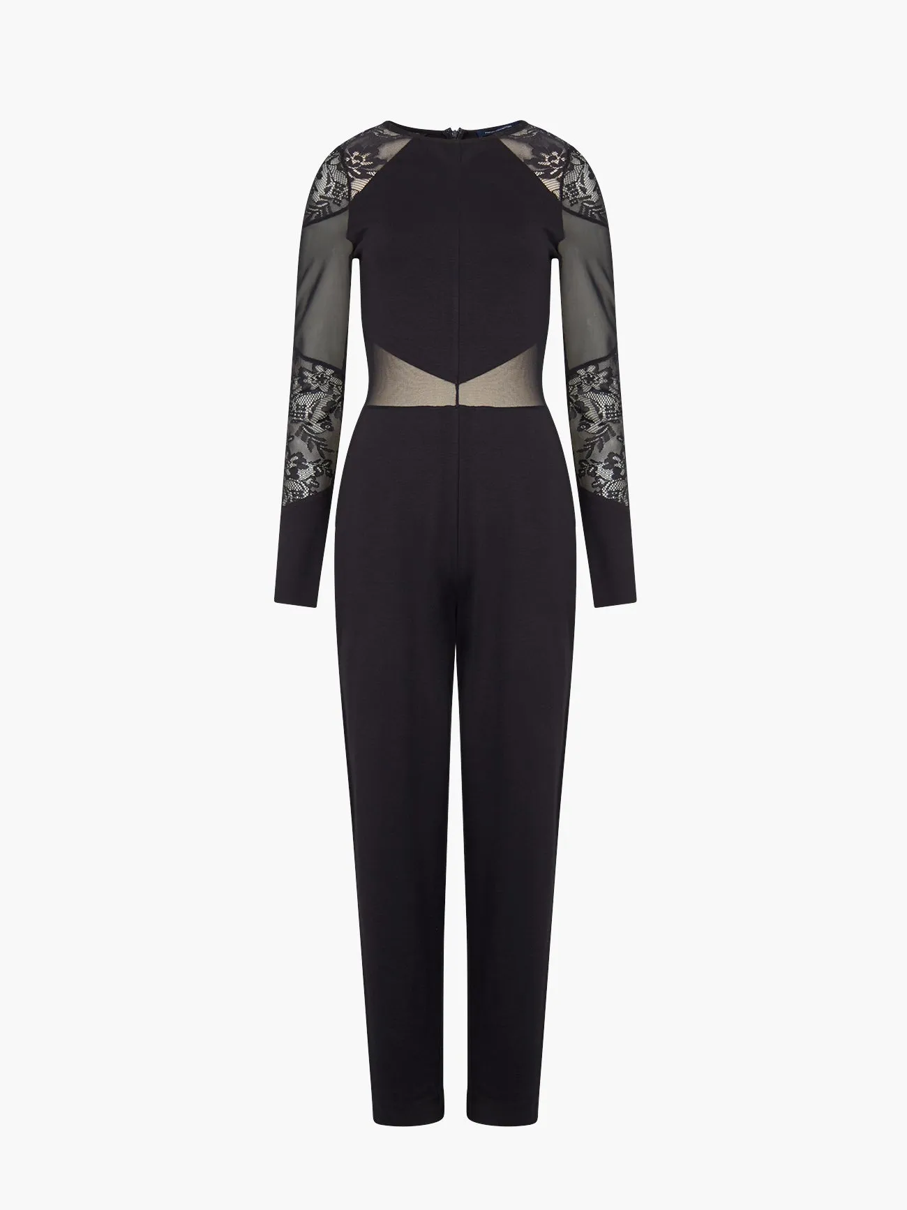 Vivien Panelled Long Sleeved Jumpsuit