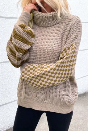 Waffle Combo Sweater