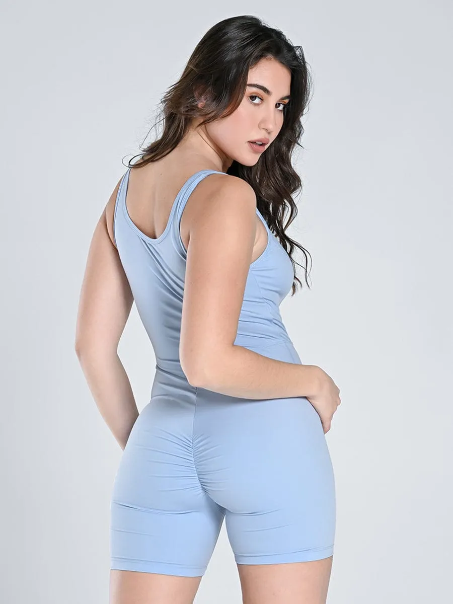 Wholesale Seamless Move Free Yoga Shorts Jumpsuit