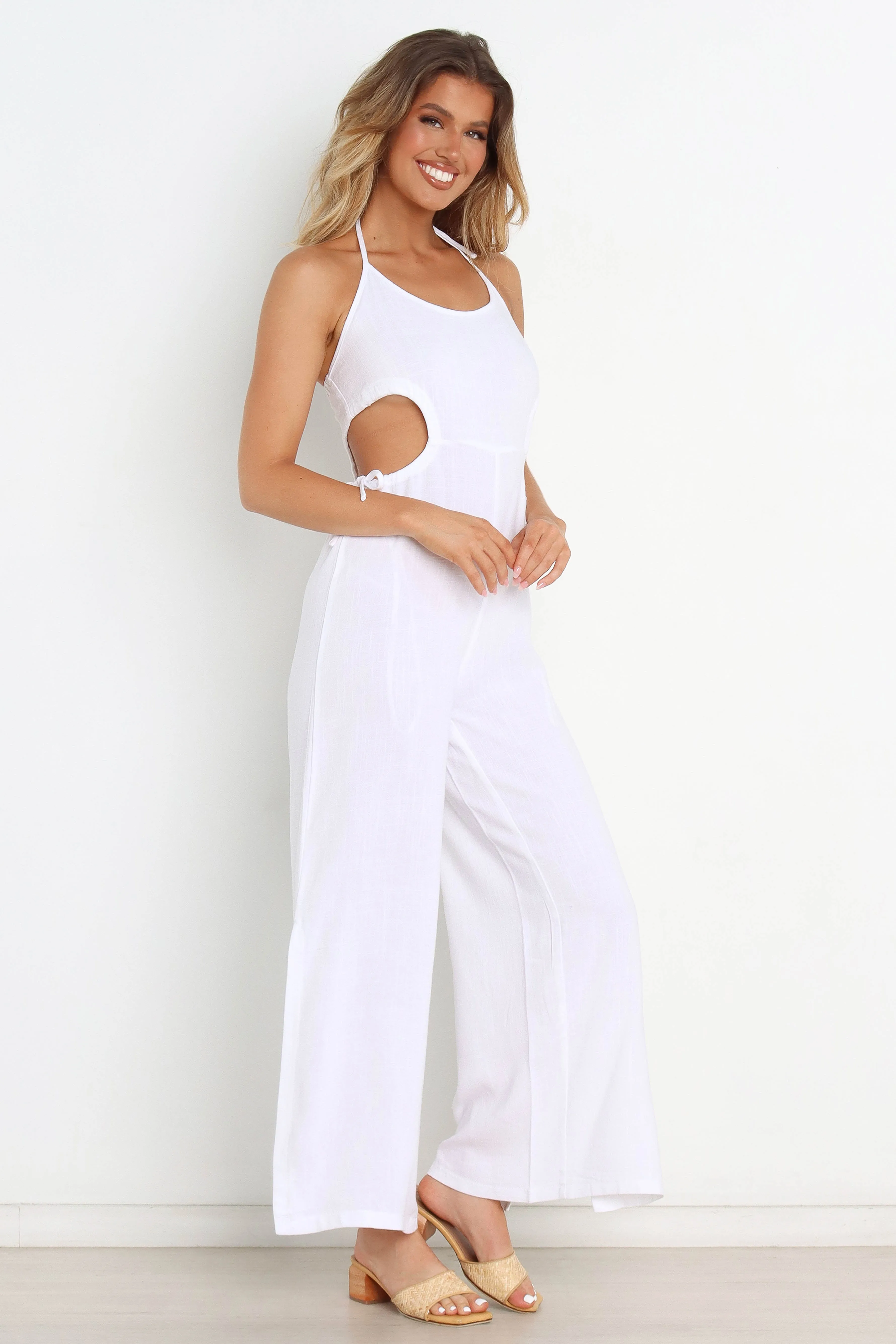 Willemina Jumpsuit - White