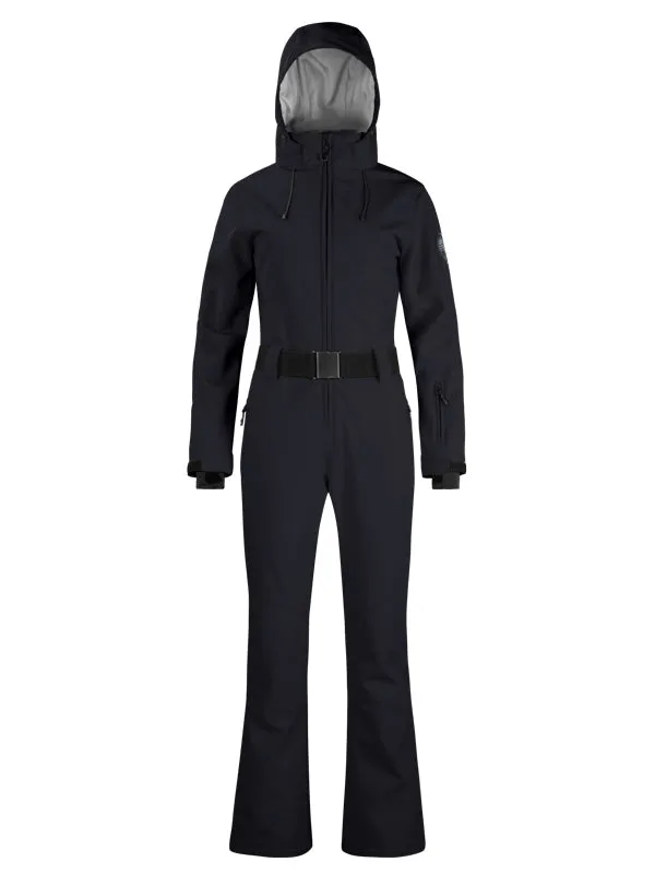 Women's Gsou Snow Classic Belted Flare One Piece Ski Suit