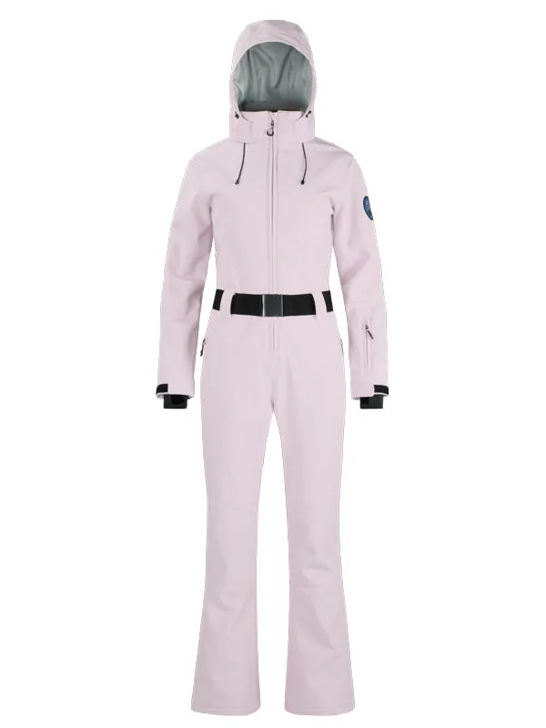 Women's Gsou Snow Classic Flare Belted Ski Suit