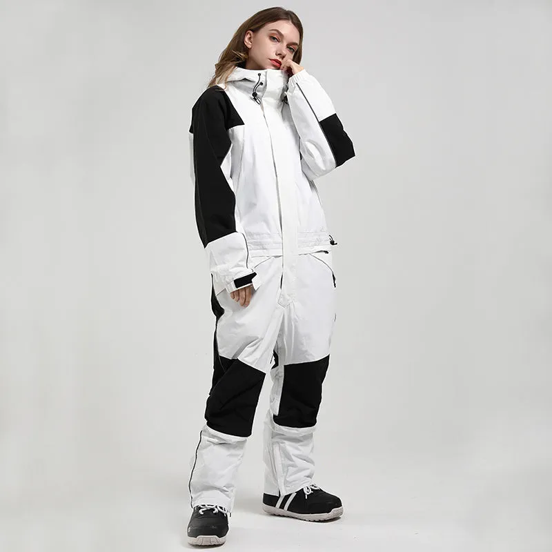 Women's Mountain Destroyer Snowshred One Piece Ski Jumpsuit Snowsuits