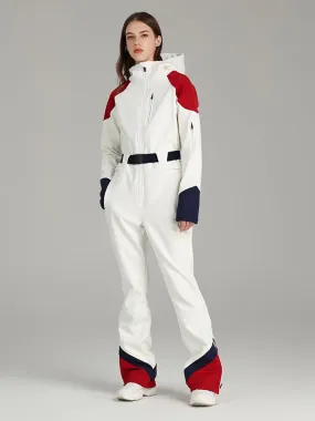 Women's Searipe Explore The North Block One Piece Ski Jumpsuit