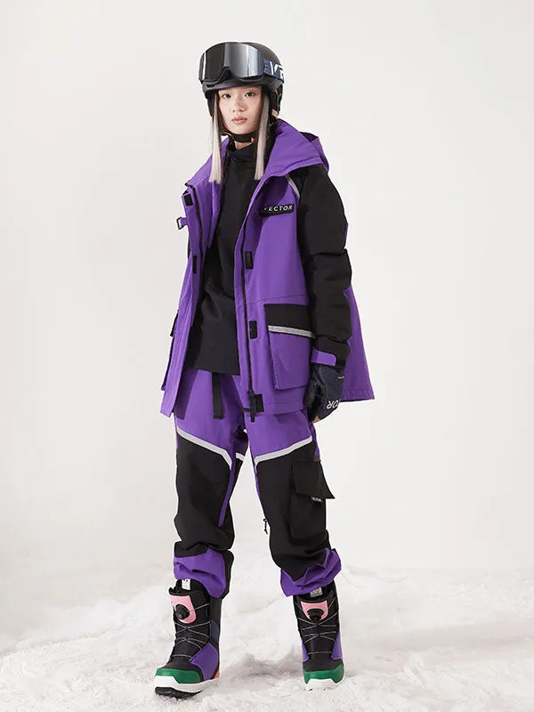 Women's Vector Mountain Defender Two Piece Snowsuit Ski Jumpsuit