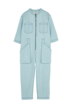 ZEBRA Bleached Blue Denim - Jumpsuit